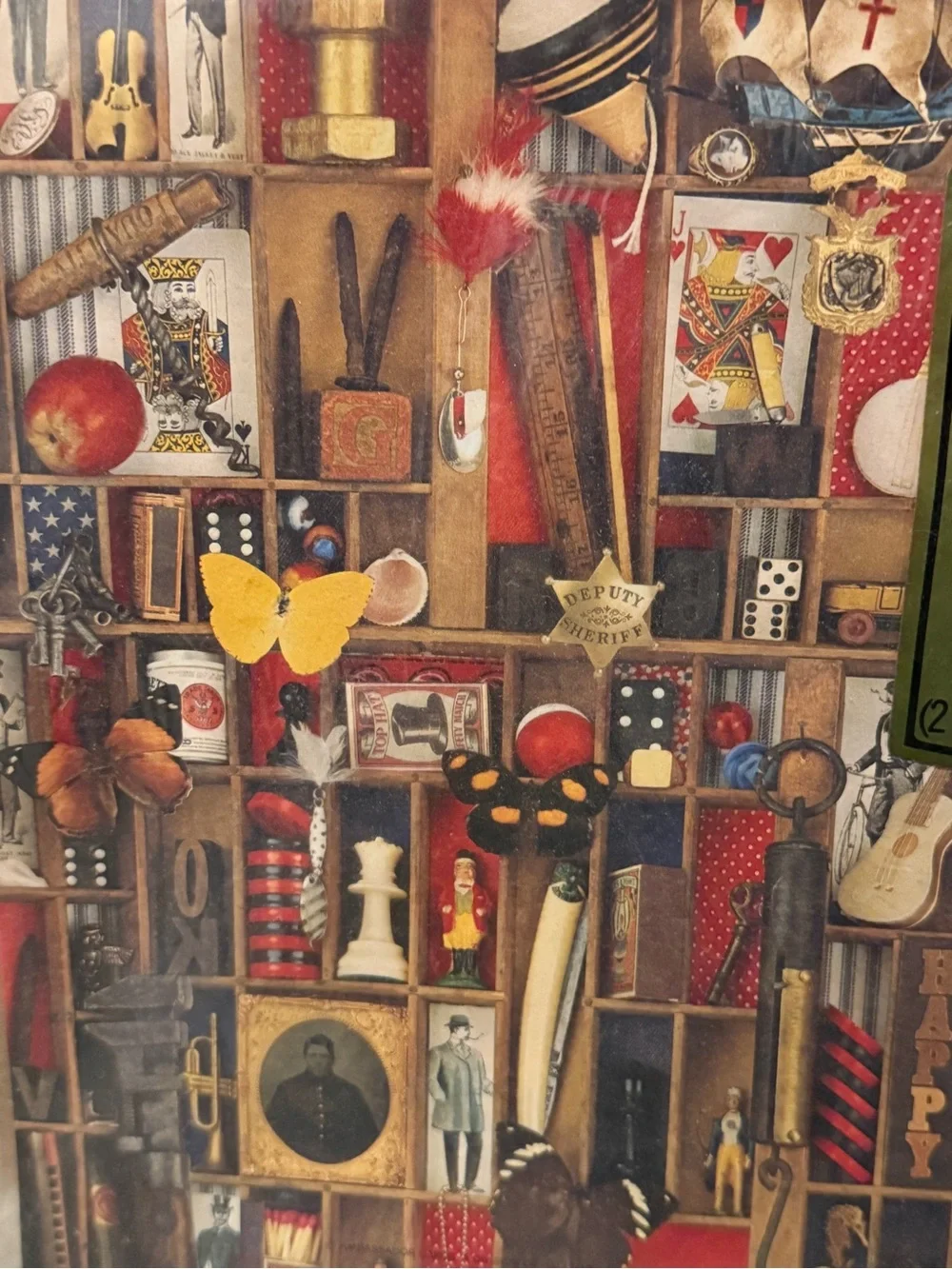 I Spy core Vintage Birthday Gift Wrap